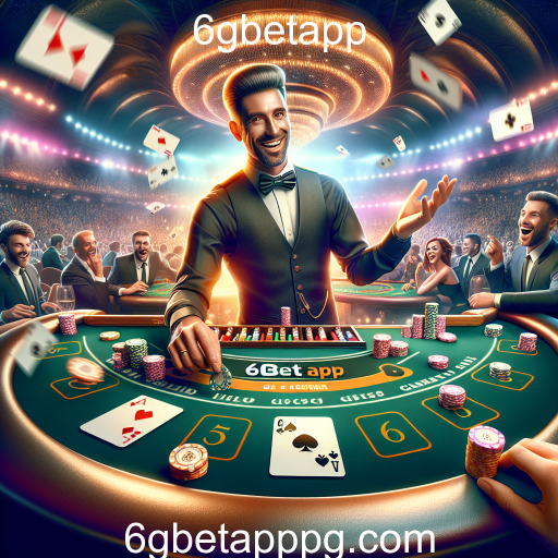 A Experiência do Cassino ao Vivo no 6gbetapp